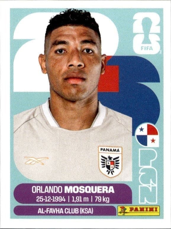 2026 Panini FIFA World Cup Orlando Mosquera #PAN 2 trading card