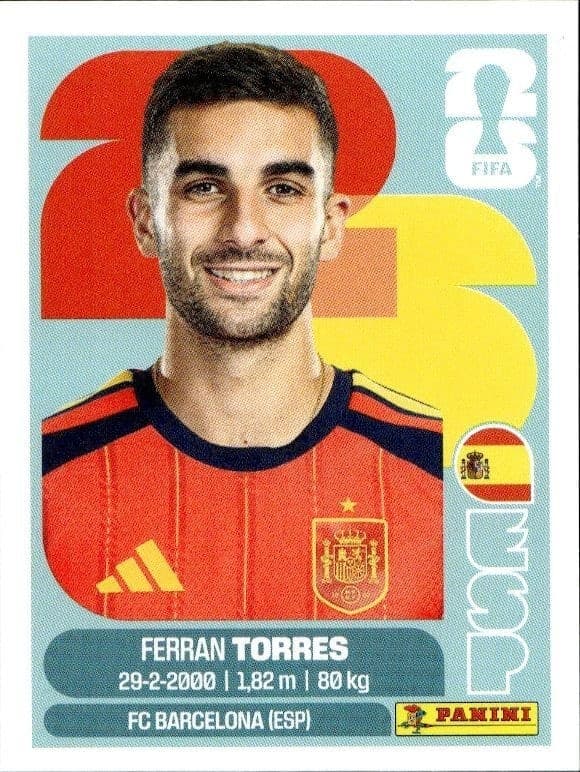 2026 Panini FIFA World Cup Ferran Torres #ESP 18 trading card