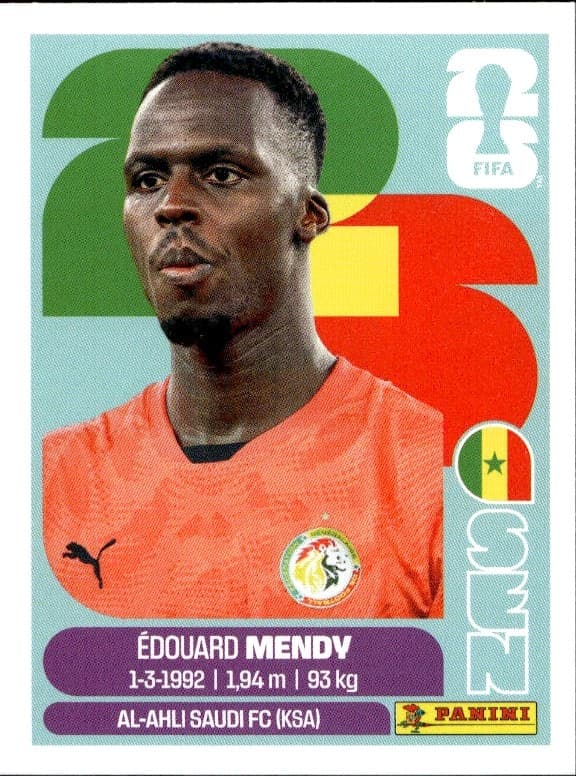2026 Panini FIFA World Cup Édouard Mendy #SEN 2 trading card
