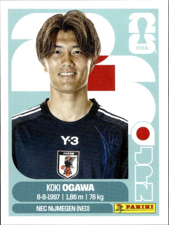 2026 Panini FIFA World Cup Koki Ogawa #JPN 19 trading card
