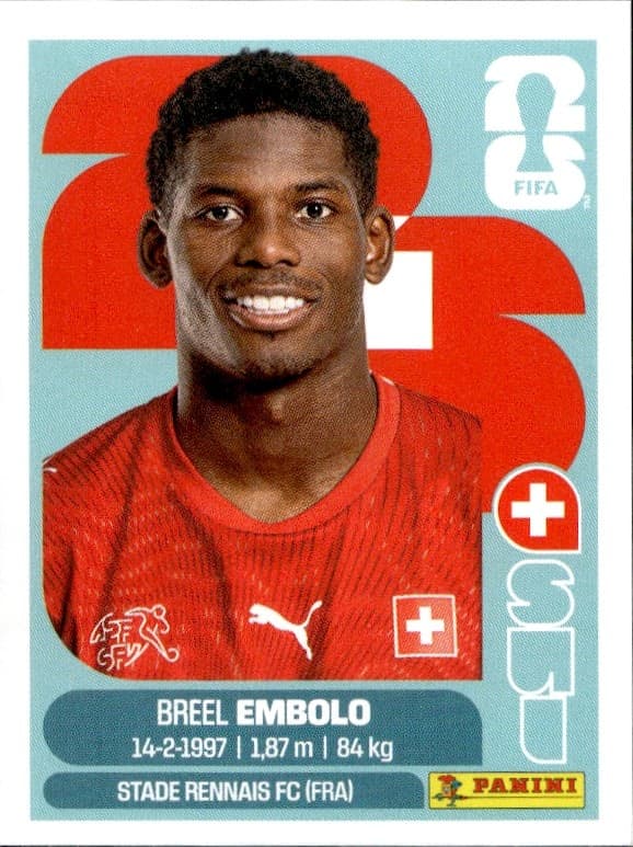 2026 Panini FIFA World Cup Breel Embolo #SUI 17 trading card