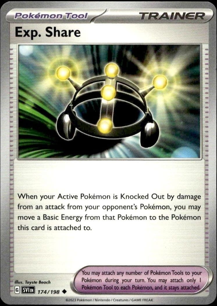 2023 Pokémon Scarlet & Violet Exp. Share #174/198 Pokémon card front