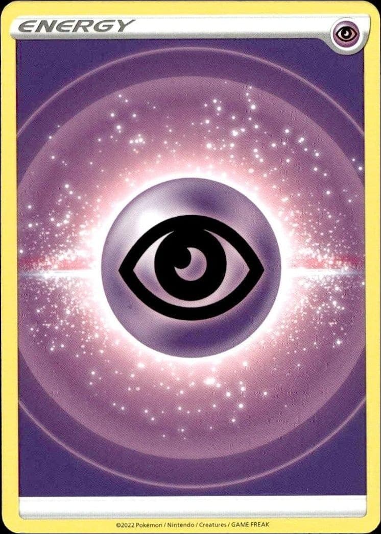 1999 Pokémon Sword & Shield Psychic Energy #005/202 trading card