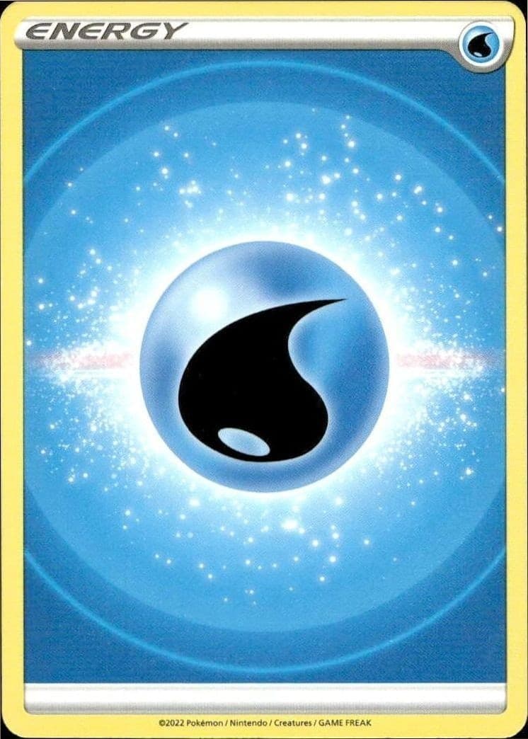 2017 Pokémon Sword & Shield Water Energy #003/202 trading card