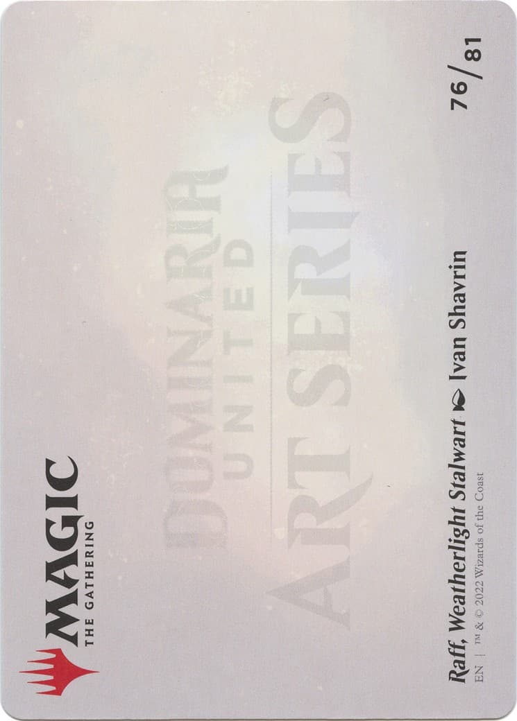 Raff, Weatherlight Stalwart // Raff, Weatherlight Stalwart thumbnail 2