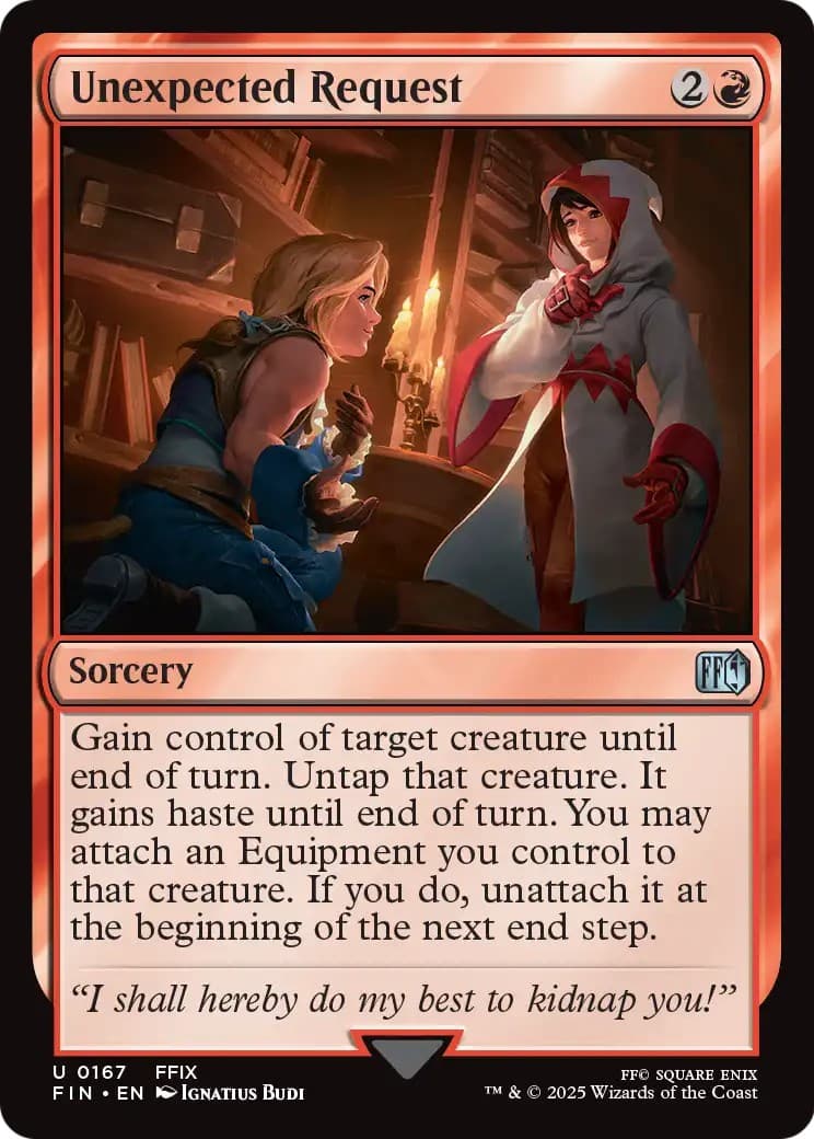 Unexpected Request - Image 1