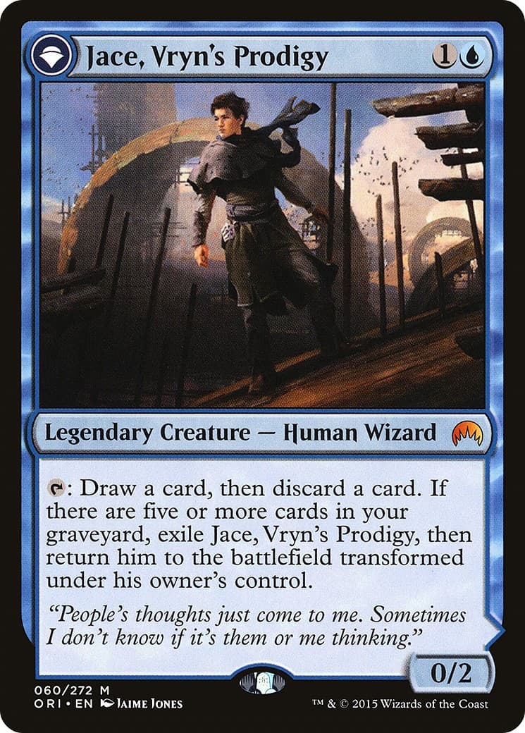 Jace, Vryn's Prodigy // Jace, Telepath Unbound - Image 1
