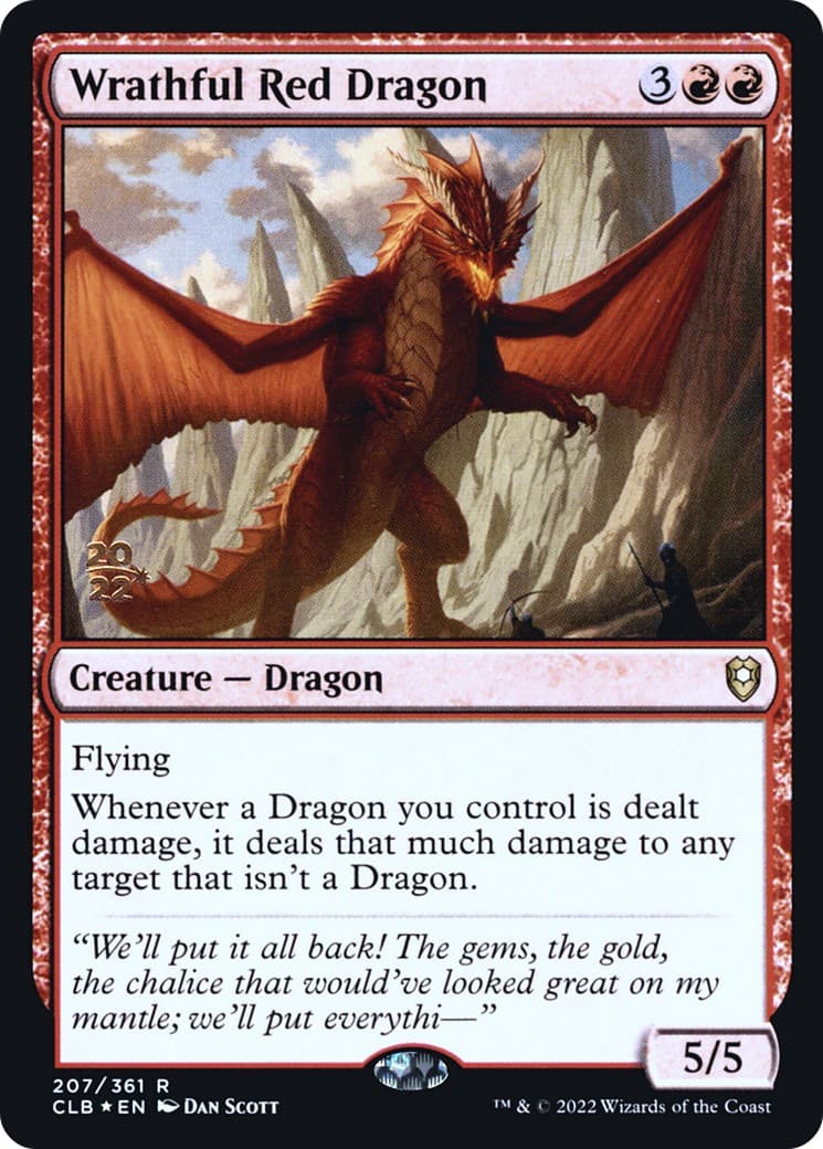 Wrathful Red Dragon - Image 1