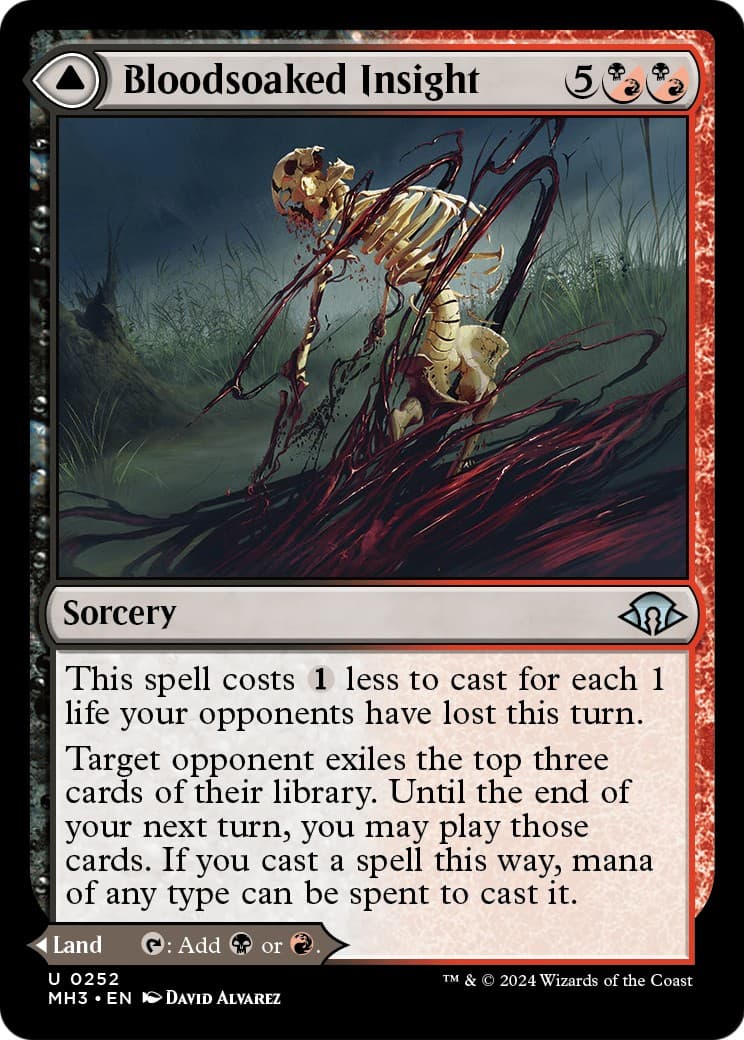 Bloodsoaked Insight // Sanguine Morass - Image 1