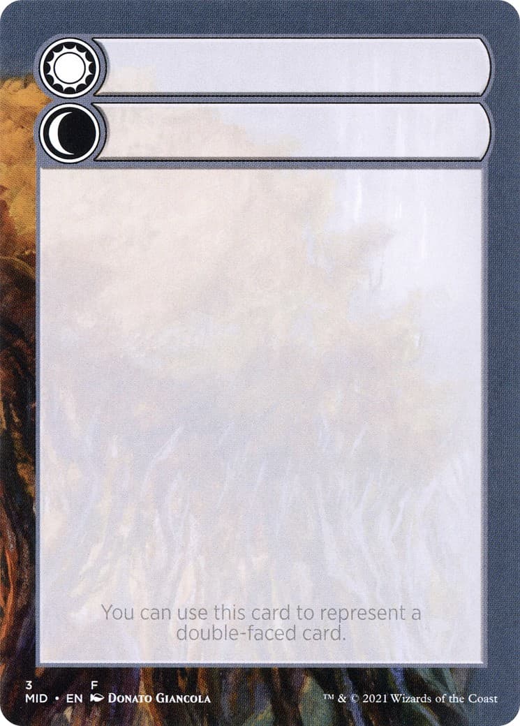Double-Faced Substitute Card - Image 1