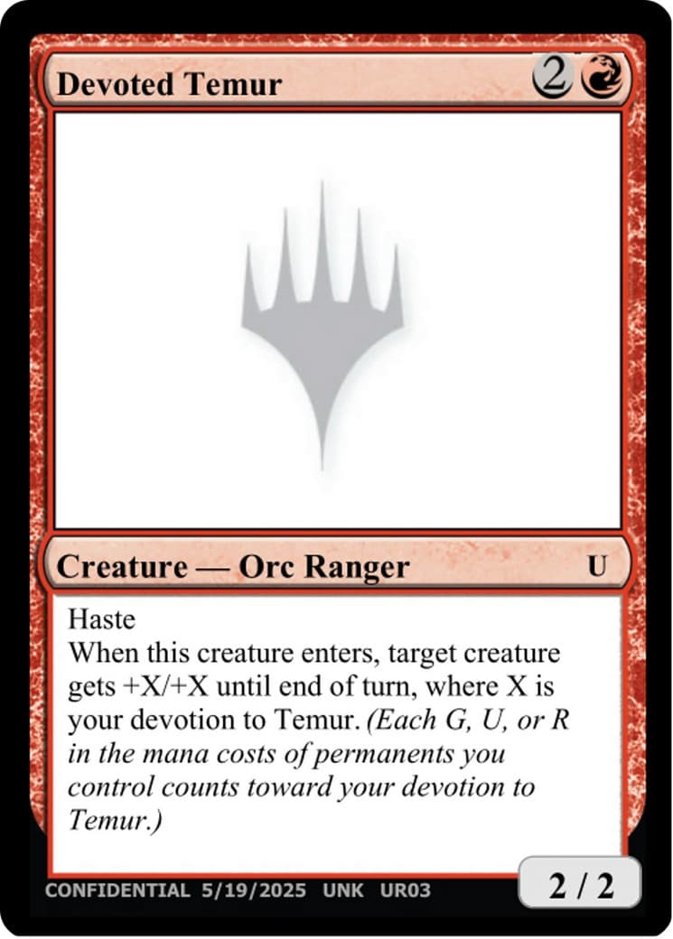 Devoted Temur - Image 1