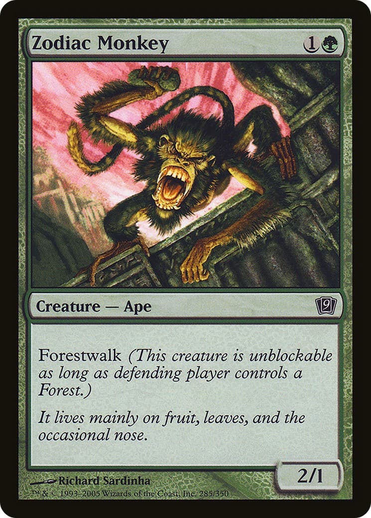 Zodiac Monkey - Image 1
