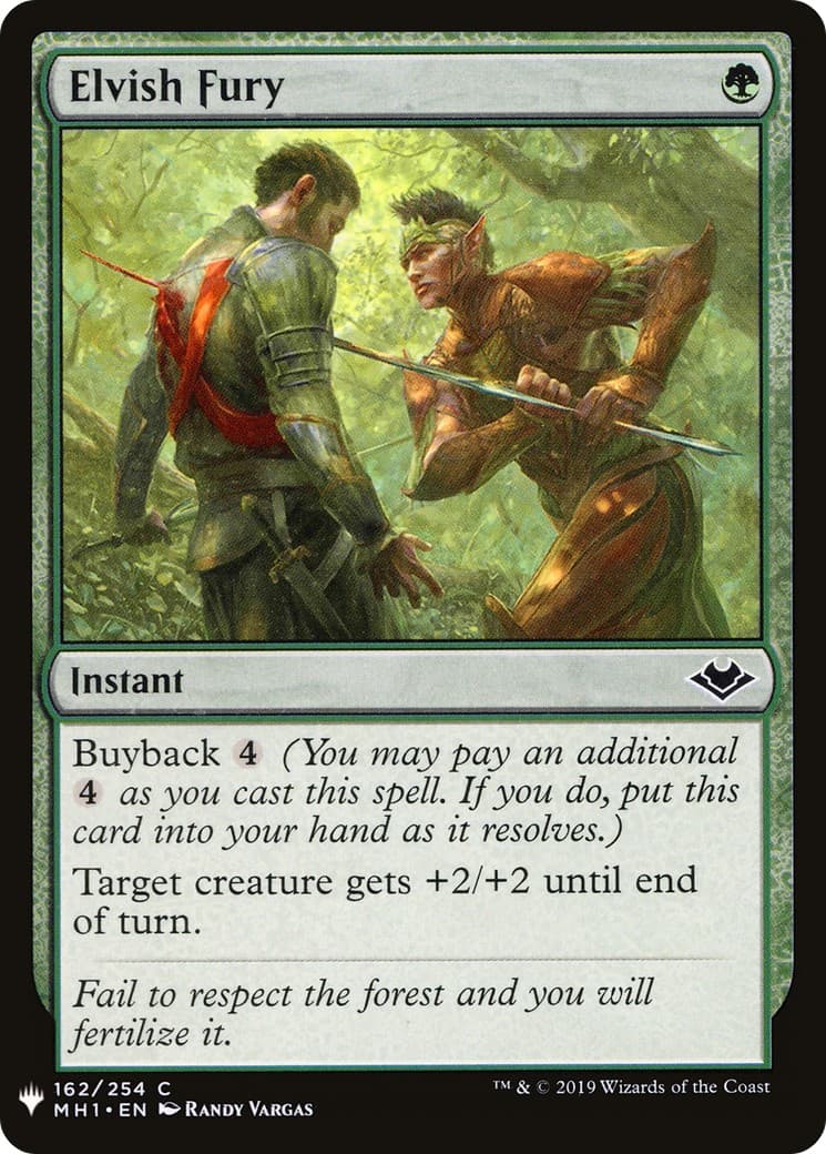 Elvish Fury - Image 1