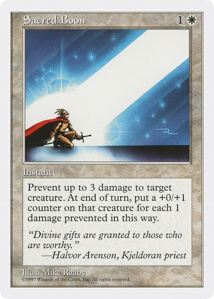 Sacred Boon - Image 1