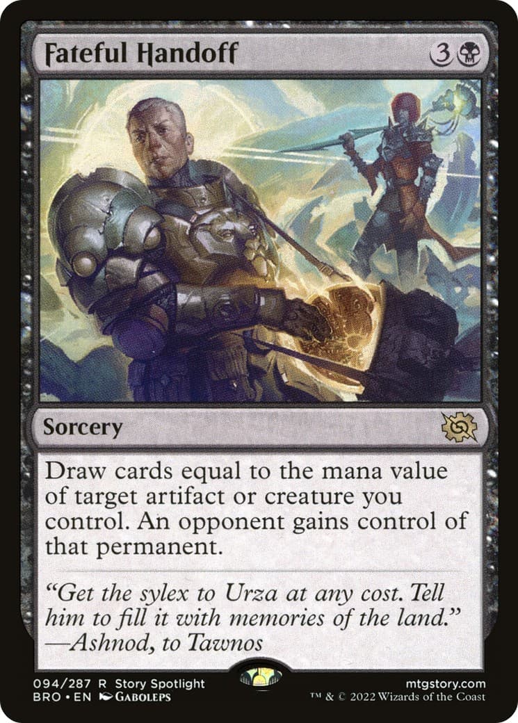 Fateful Handoff - Image 1