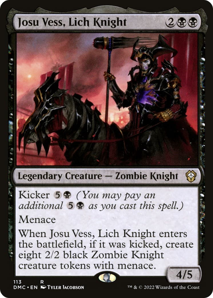 Josu Vess, Lich Knight - Image 1