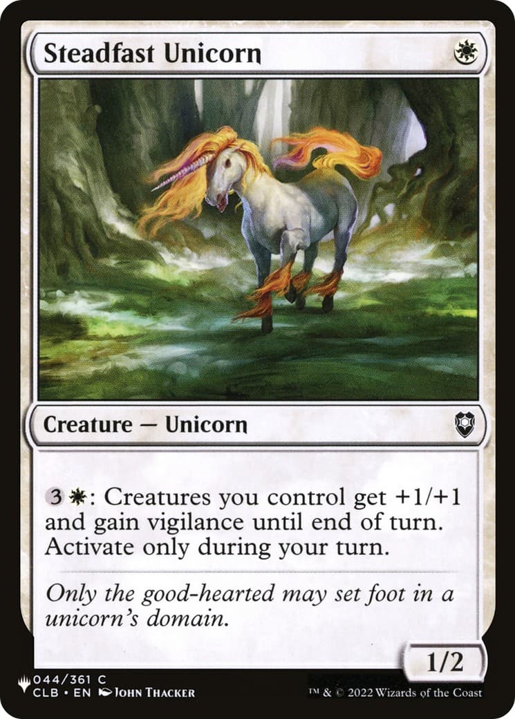 Steadfast Unicorn - Image 1