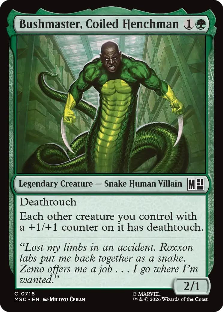 Bushmaster, Coiled Henchman - Image 1