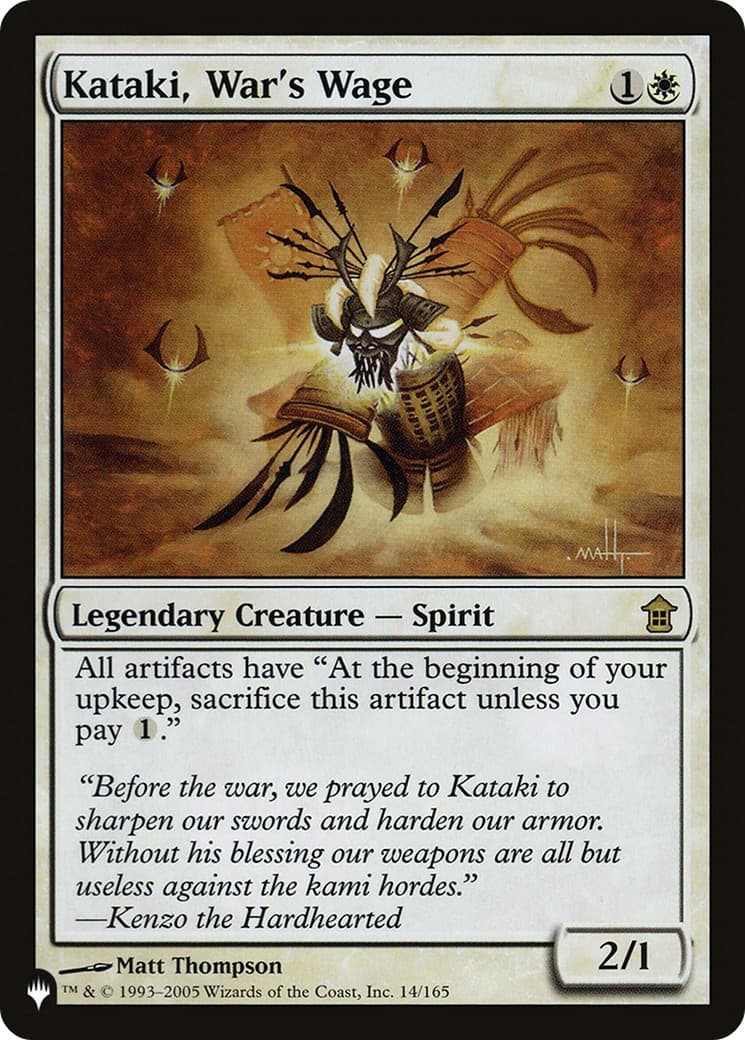 Kataki, War's Wage - Image 1