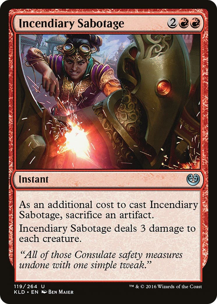 Incendiary Sabotage - Image 1