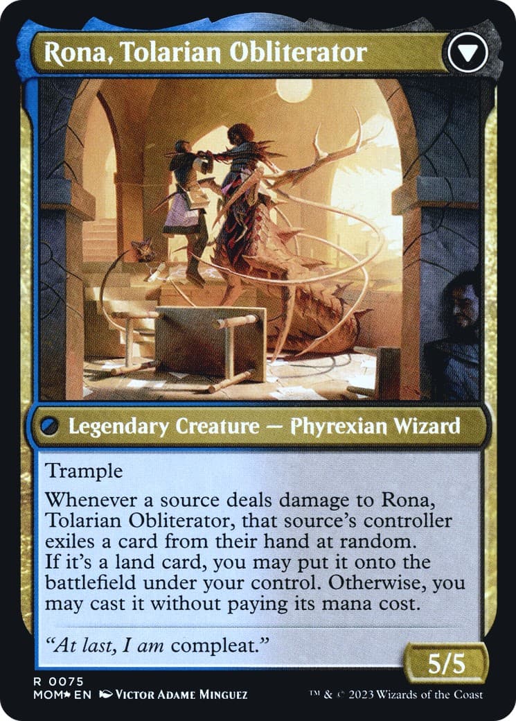 Rona, Herald of Invasion // Rona, Tolarian Obliterator thumbnail 2