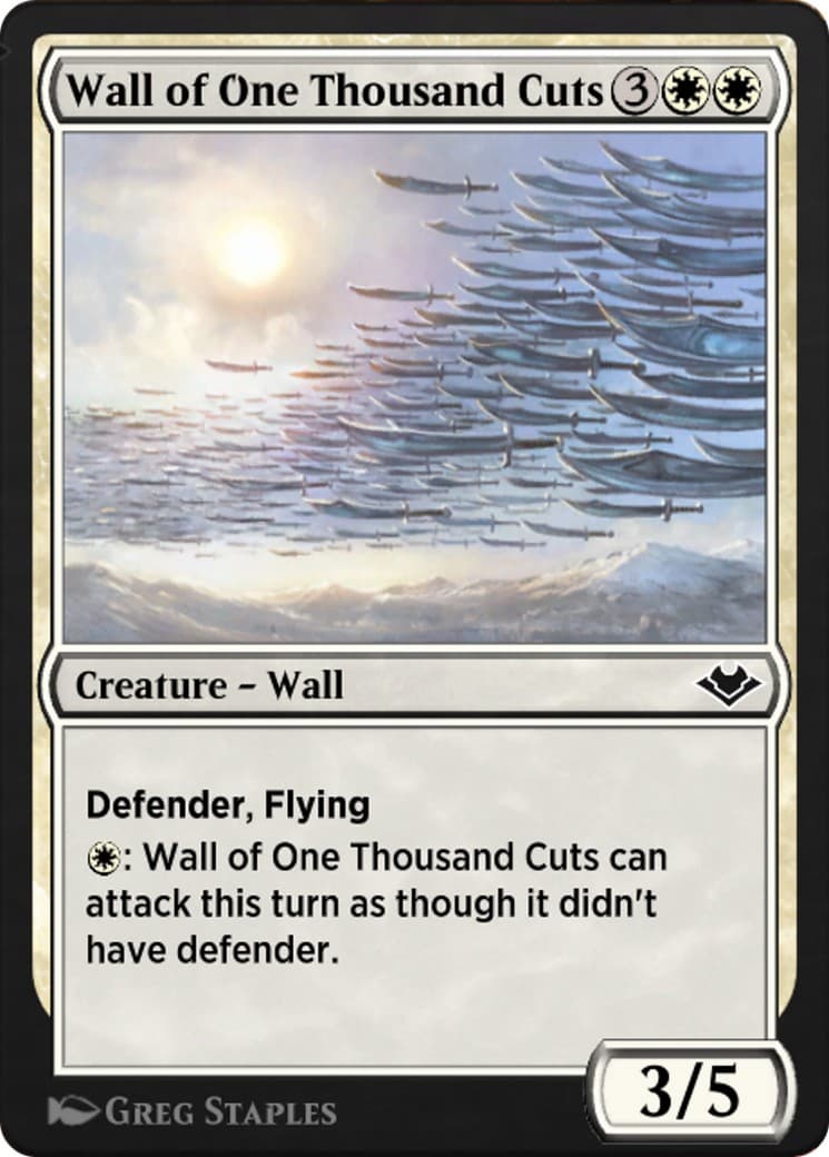 Wall of One Thousand Cuts - Image 1