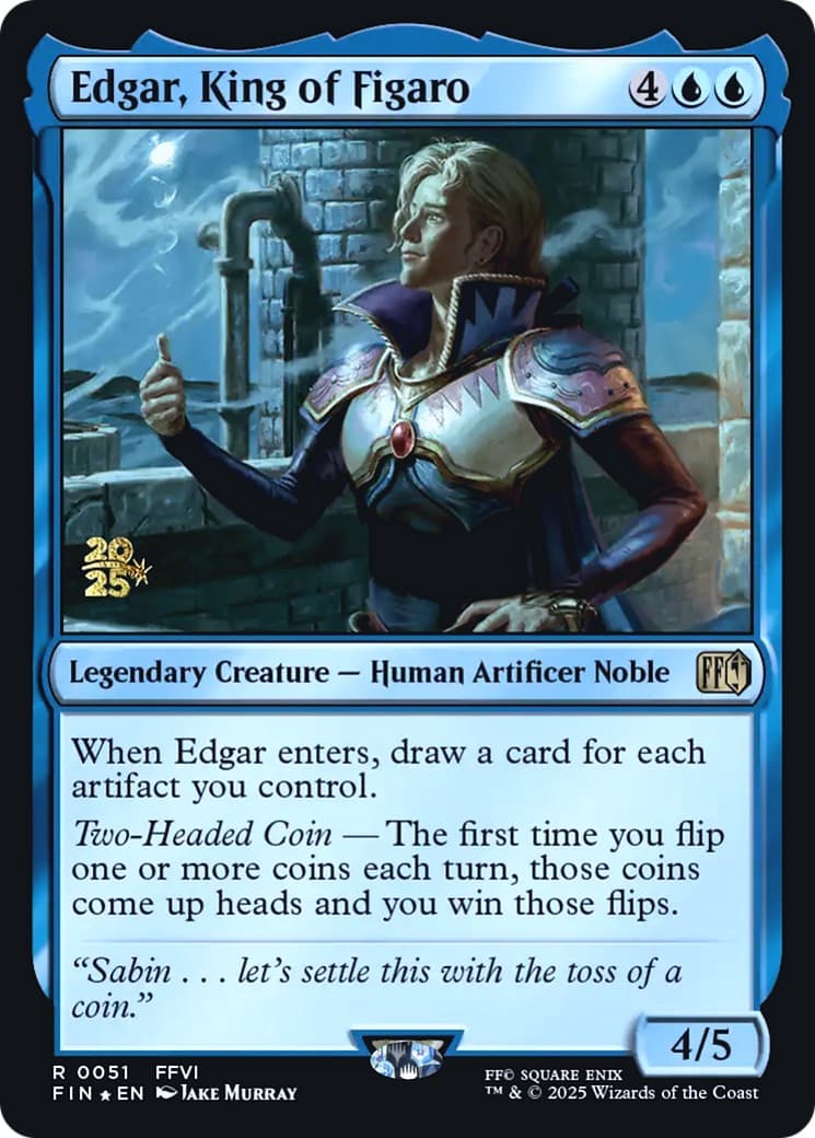 Edgar, King of Figaro - Image 1