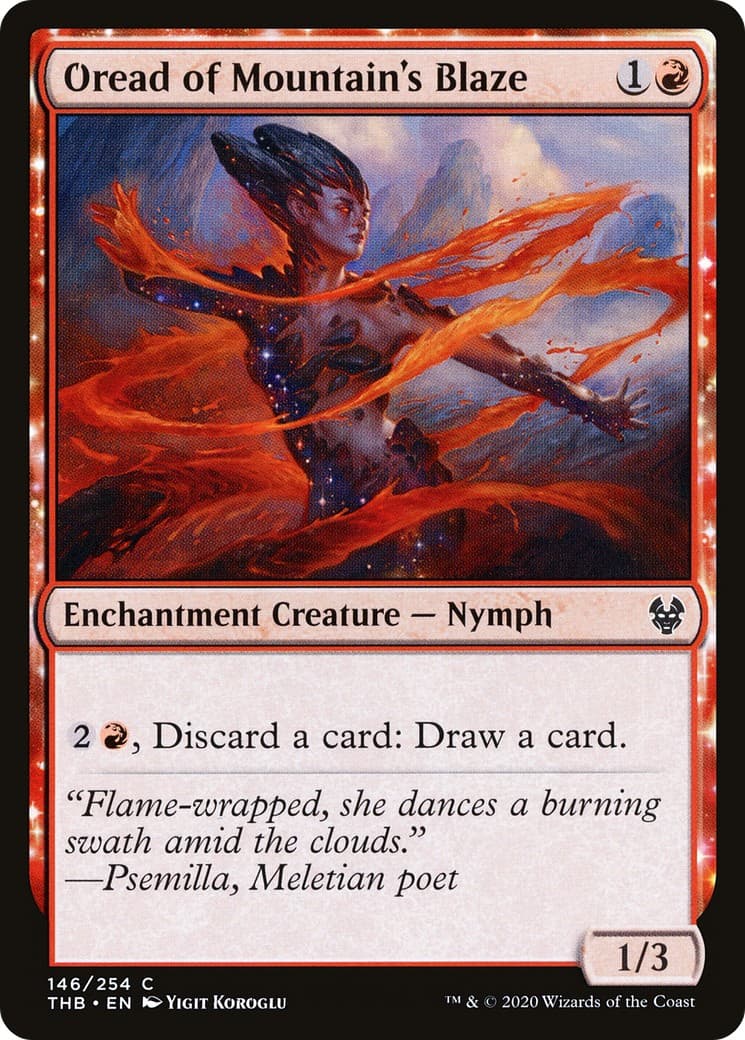 Oread of Mountain's Blaze - Image 1
