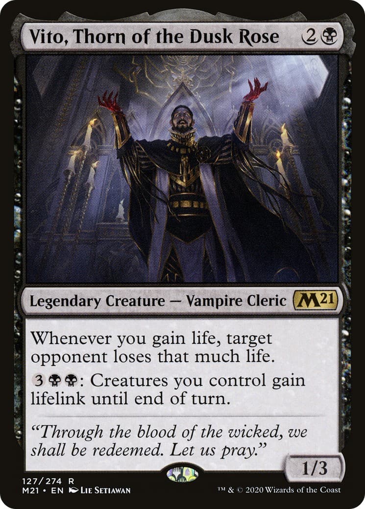Vito, Thorn of the Dusk Rose - Image 1