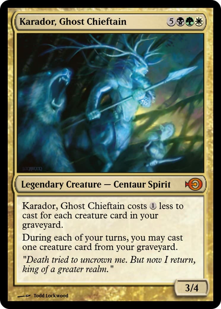 Karador, Ghost Chieftain - Image 1