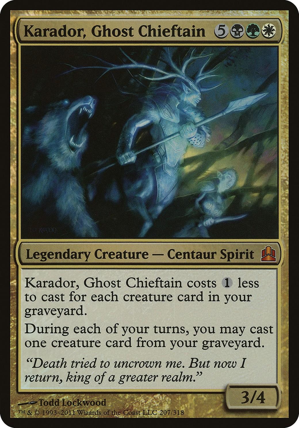 Karador, Ghost Chieftain - Image 1