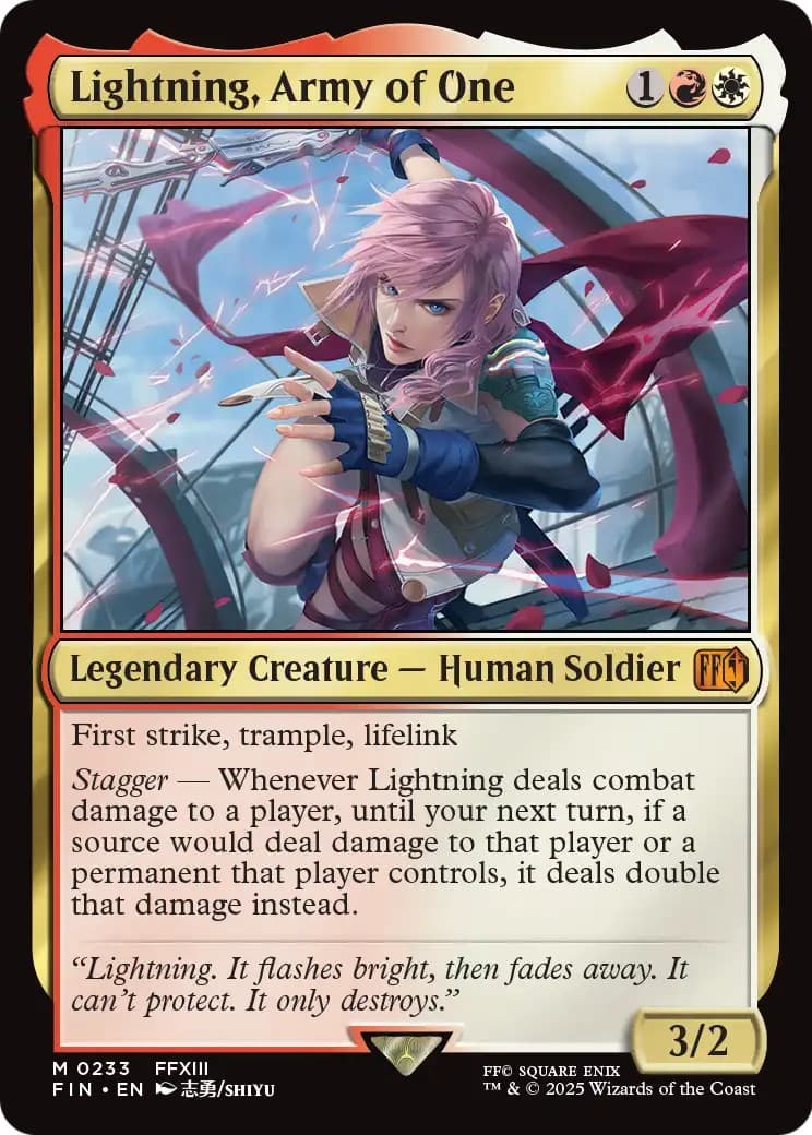 Lightning, Army of One - Image 1