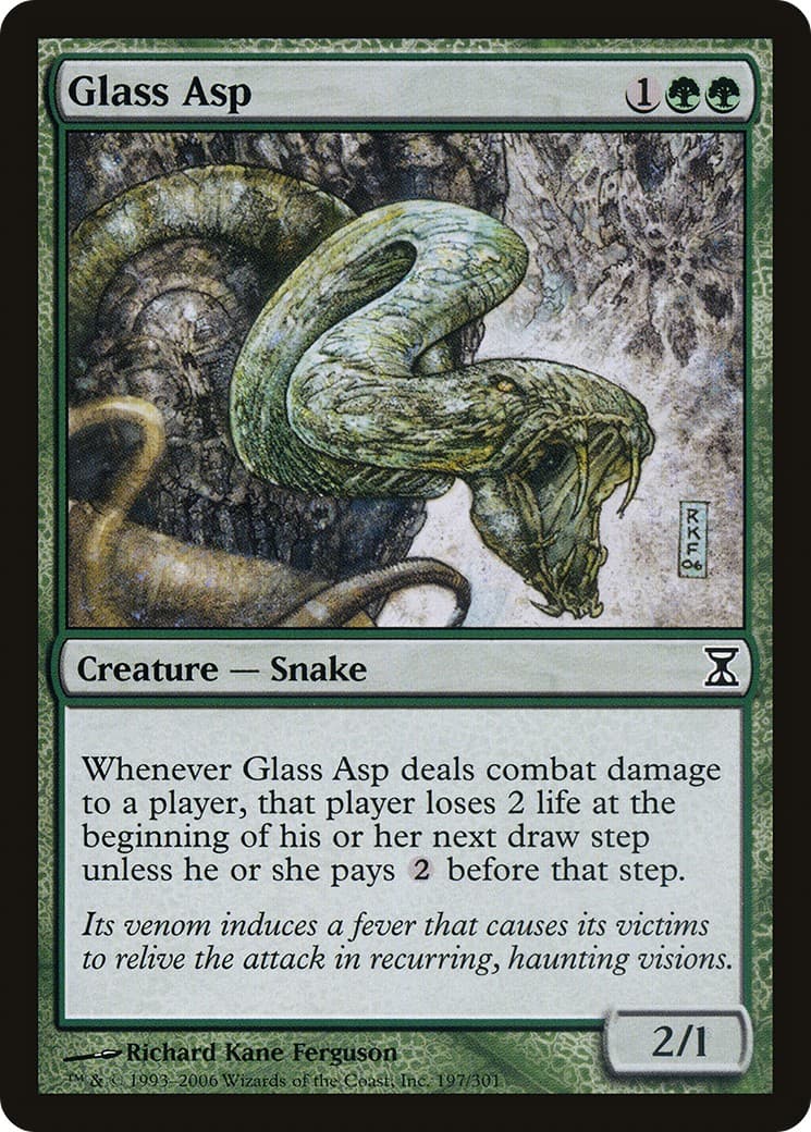 Glass Asp - Image 1