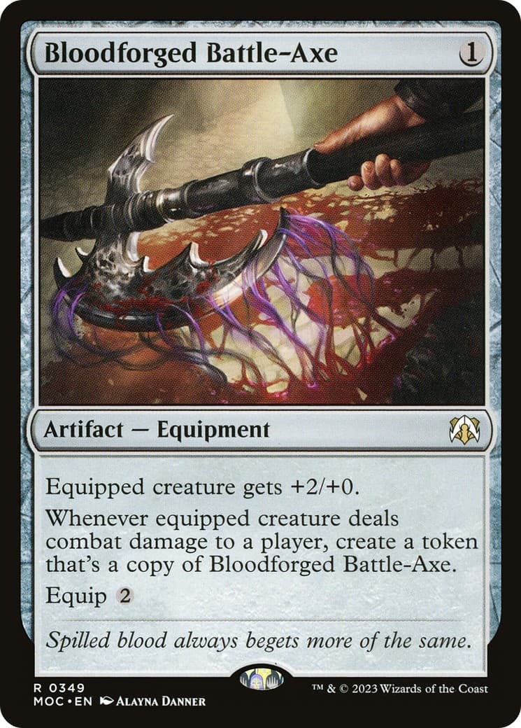Bloodforged Battle-Axe - Image 1
