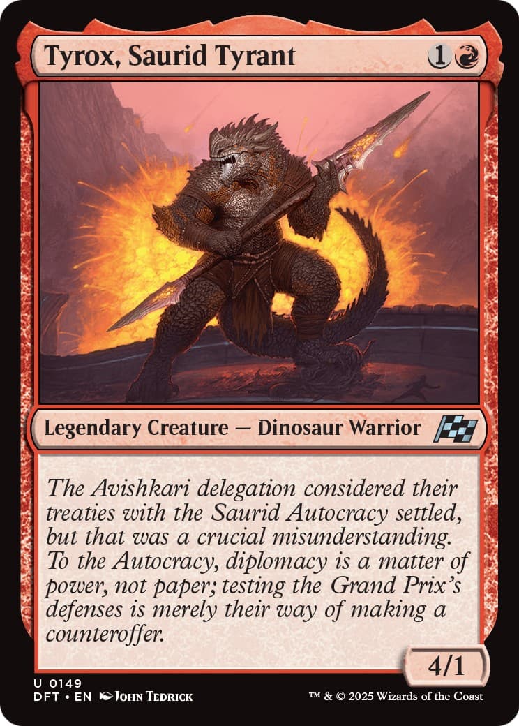 Tyrox, Saurid Tyrant - Image 1