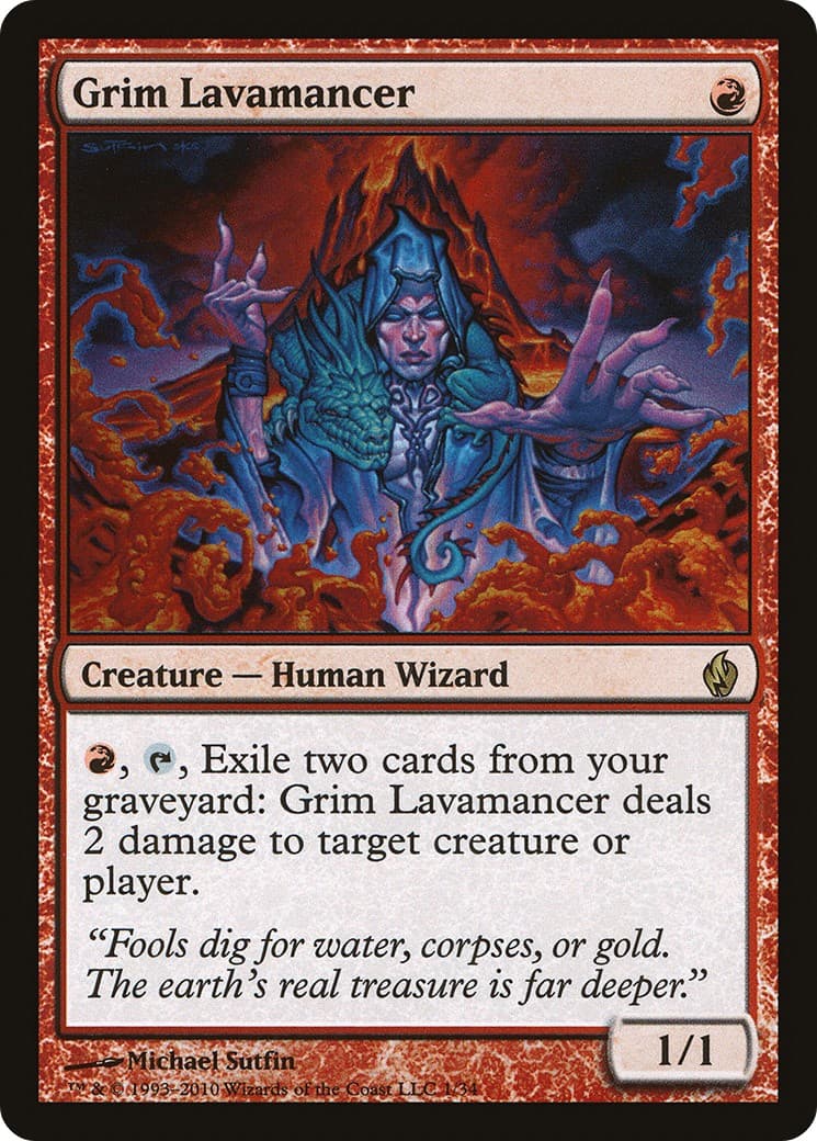 Grim Lavamancer - Image 1