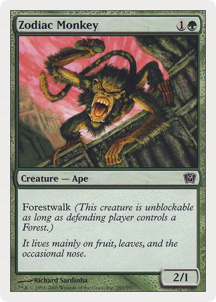Zodiac Monkey - Image 1