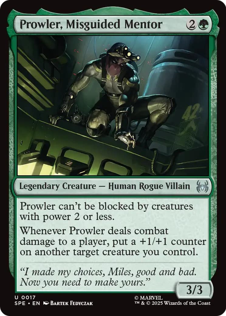 Prowler, Misguided Mentor - Image 1