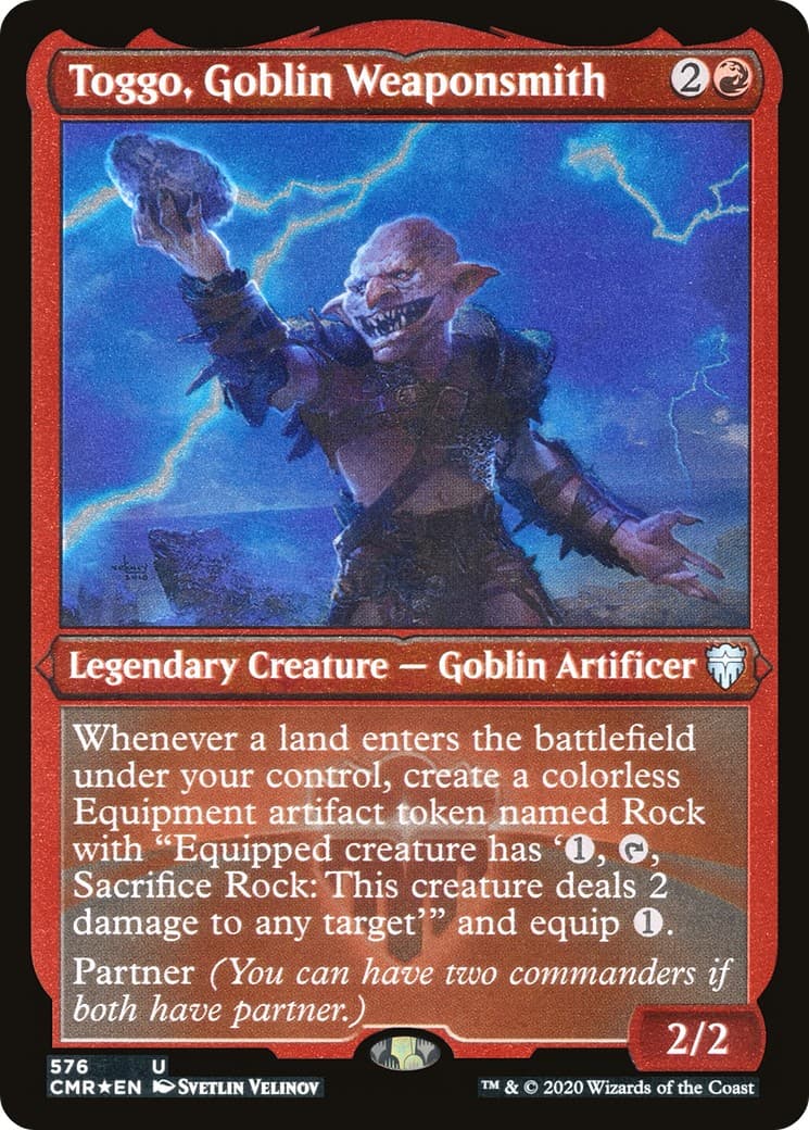 Toggo, Goblin Weaponsmith - Image 1