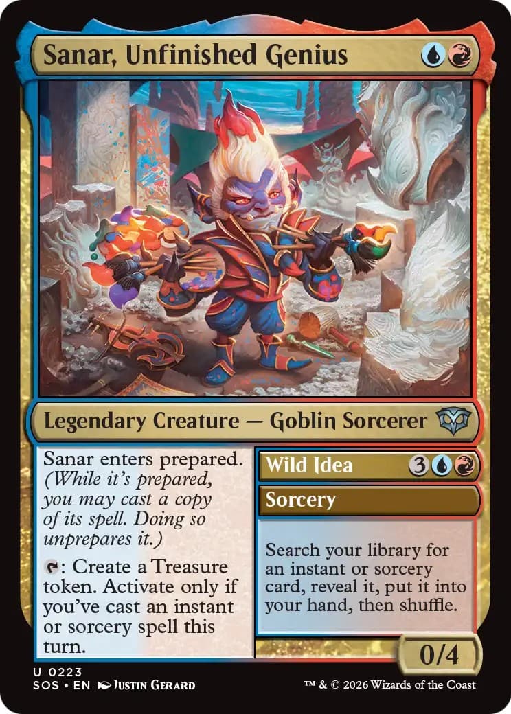Sanar, Unfinished Genius // Wild Idea - Image 1