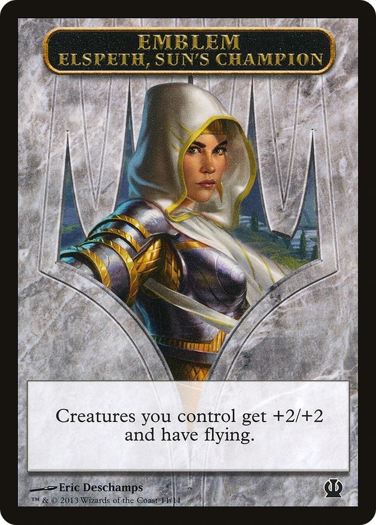 Elspeth, Sun's Champion Emblem - Image 1