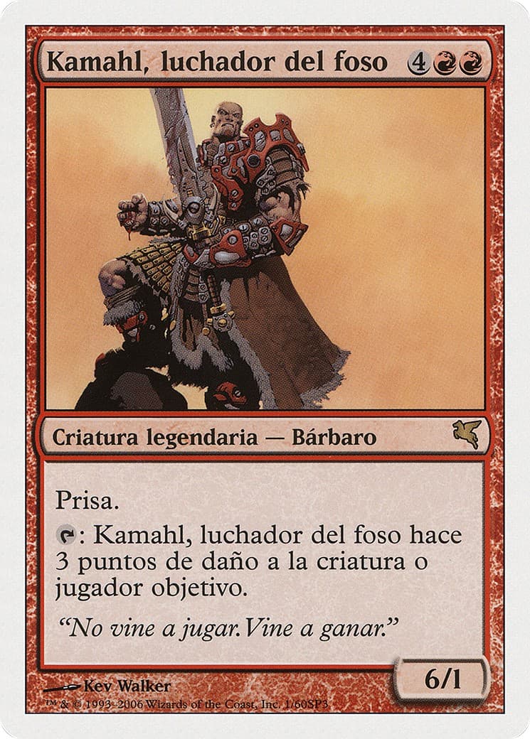 Kamahl, Pit Fighter - Image 1