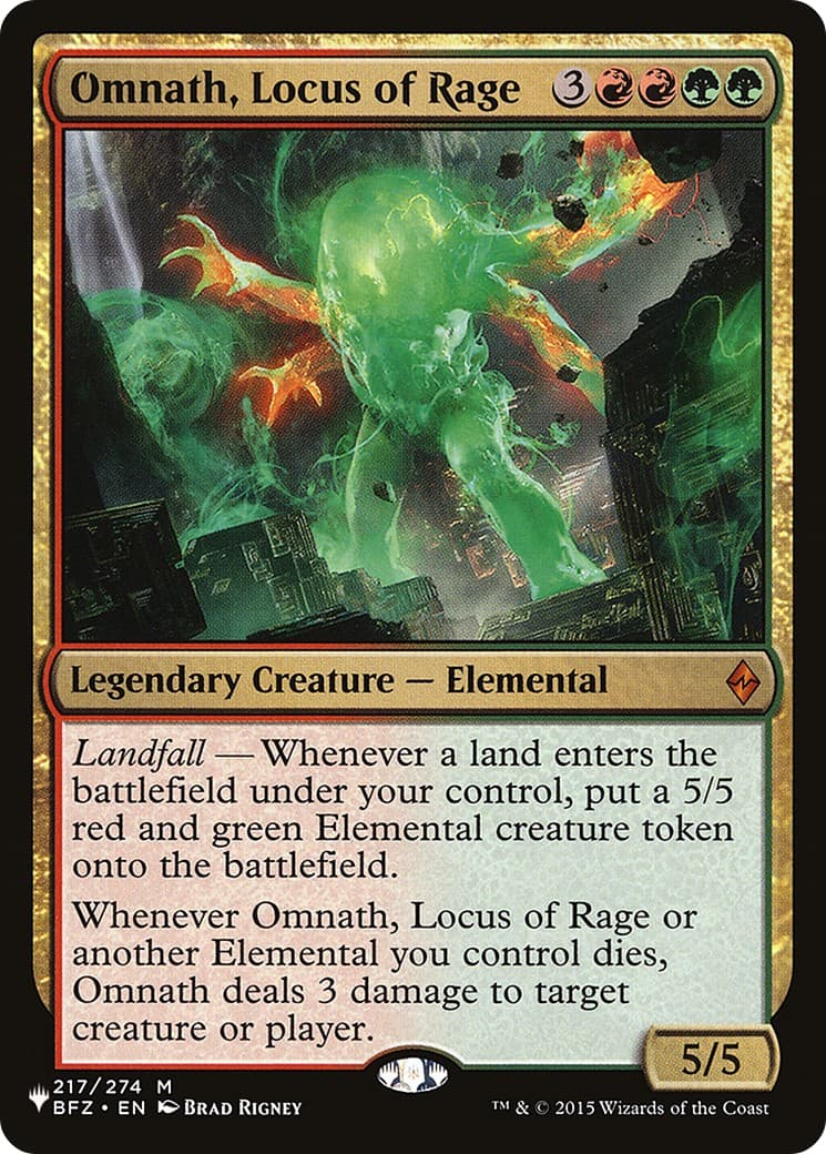 Omnath, Locus of Rage - Image 1