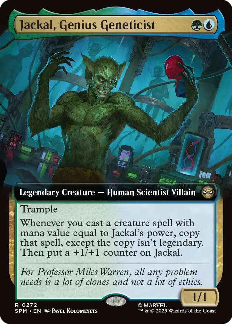 Jackal, Genius Geneticist - Image 1