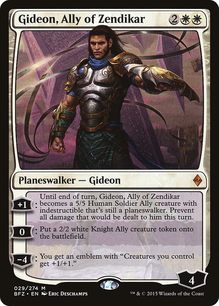 Gideon, Ally of Zendikar - Image 1
