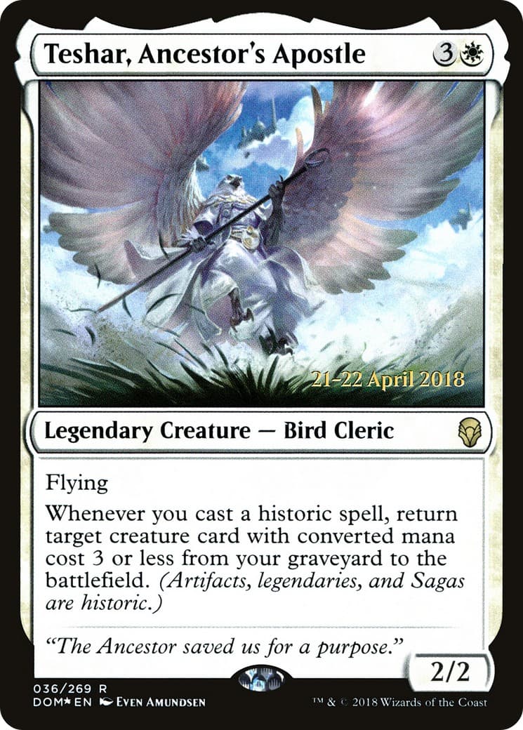 Teshar, Ancestor's Apostle - Image 1