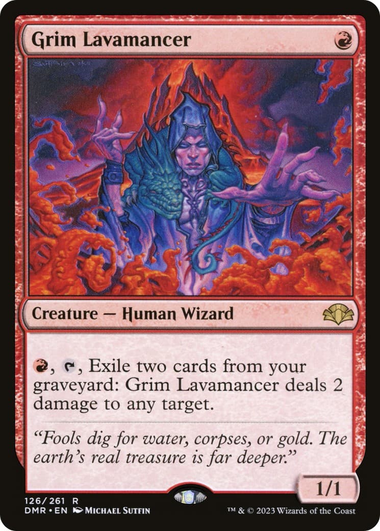 Grim Lavamancer - Image 1