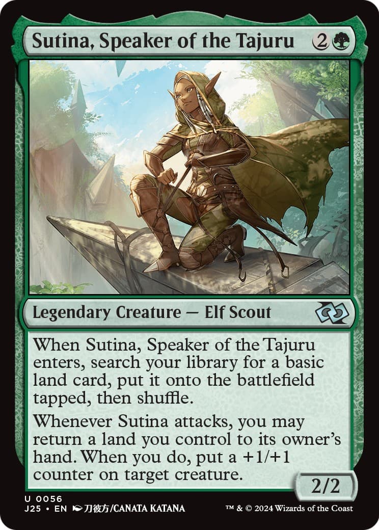 Sutina, Speaker of the Tajuru - Image 1