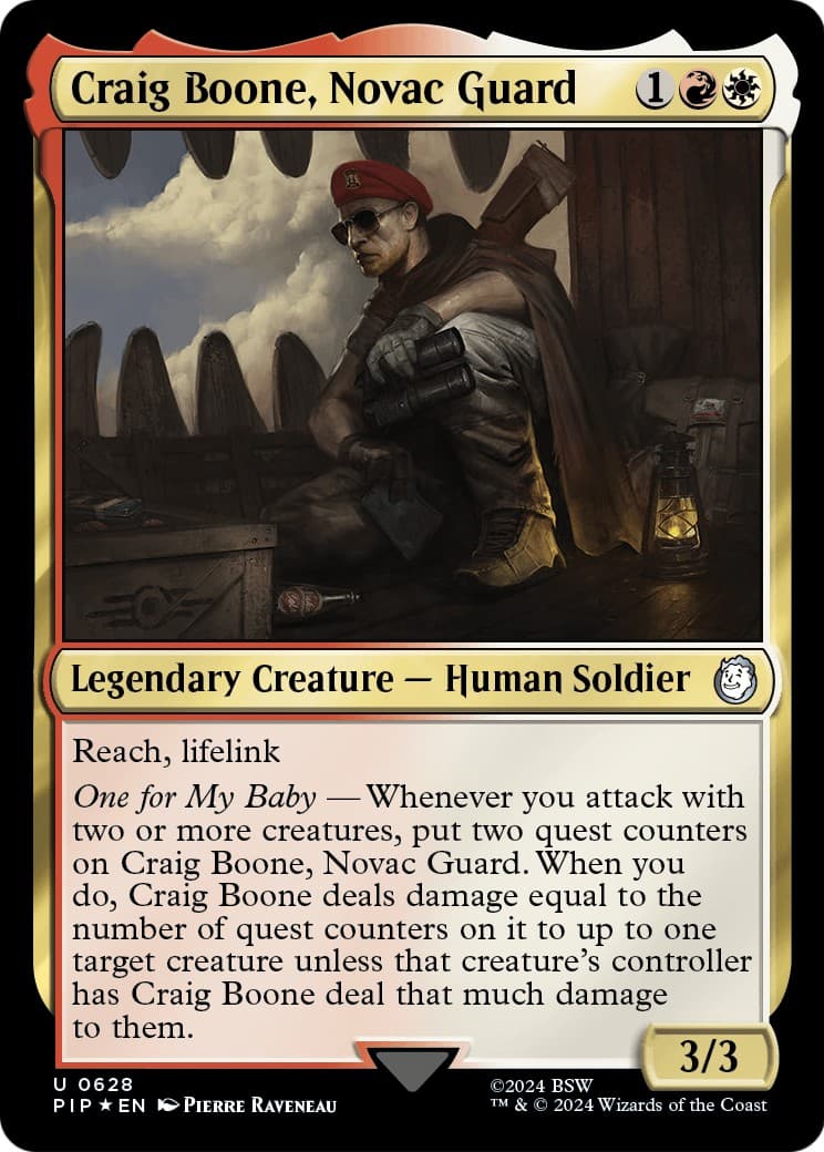 Craig Boone, Novac Guard - Image 1