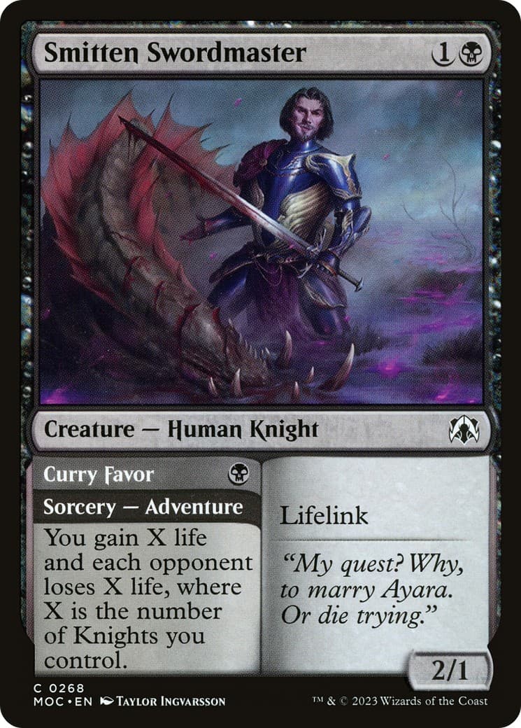 Smitten Swordmaster // Curry Favor - Image 1